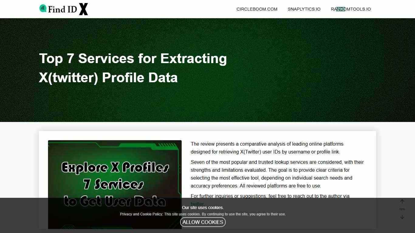 ≡ X id Finder 2026 ᐈ Get Twitter User ID and Username